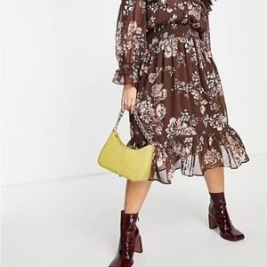 NWT River Island Plus Disty Floral Dress size US 20